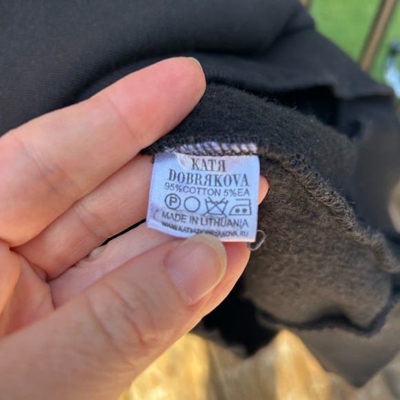 KATYA DOBRYAKOVA flower and eye Sweatshirt - Picture 6 of 7